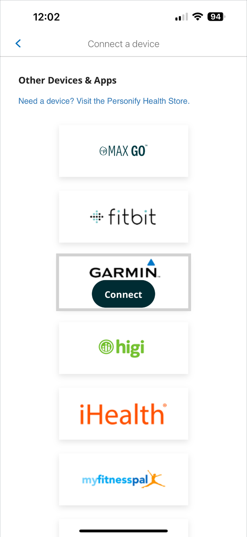 How to connect Garmin to Wellness Experience? – Cigna